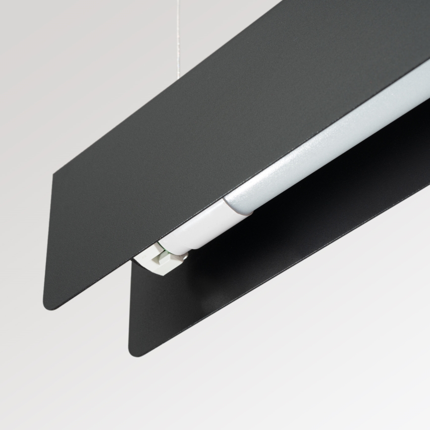 LED Luster na sajli SPARK 1xG13/8,5W/230V crna