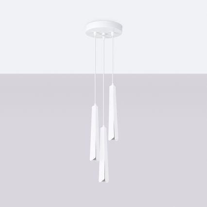 Luster na sajli PRYSM 3xG9/8W/230V bijela