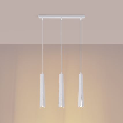 Luster na sajli PRYSM 3xG9/8W/230V bijela