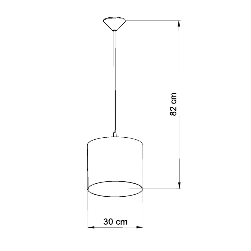 Dječji luster na sajli OWLS 1xE27/15W/230V pr. 30 cm sove