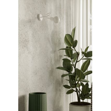 Zidna lampa LOOP 1xE27/15W/230V bijela