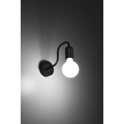Zidna lampa VECTOR 1xE27/15W/230V crna