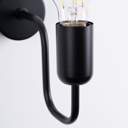 Zidna lampa VECTOR 1xE27/15W/230V crna