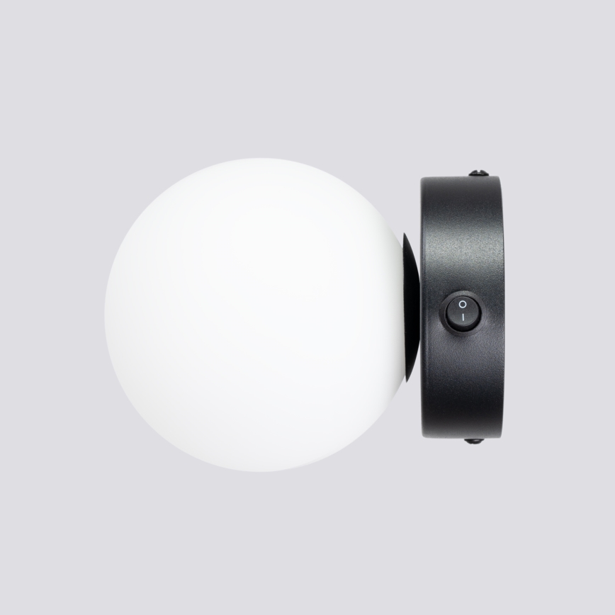 Zidna svjetiljka YOLI 1xG9/8W/230V crna