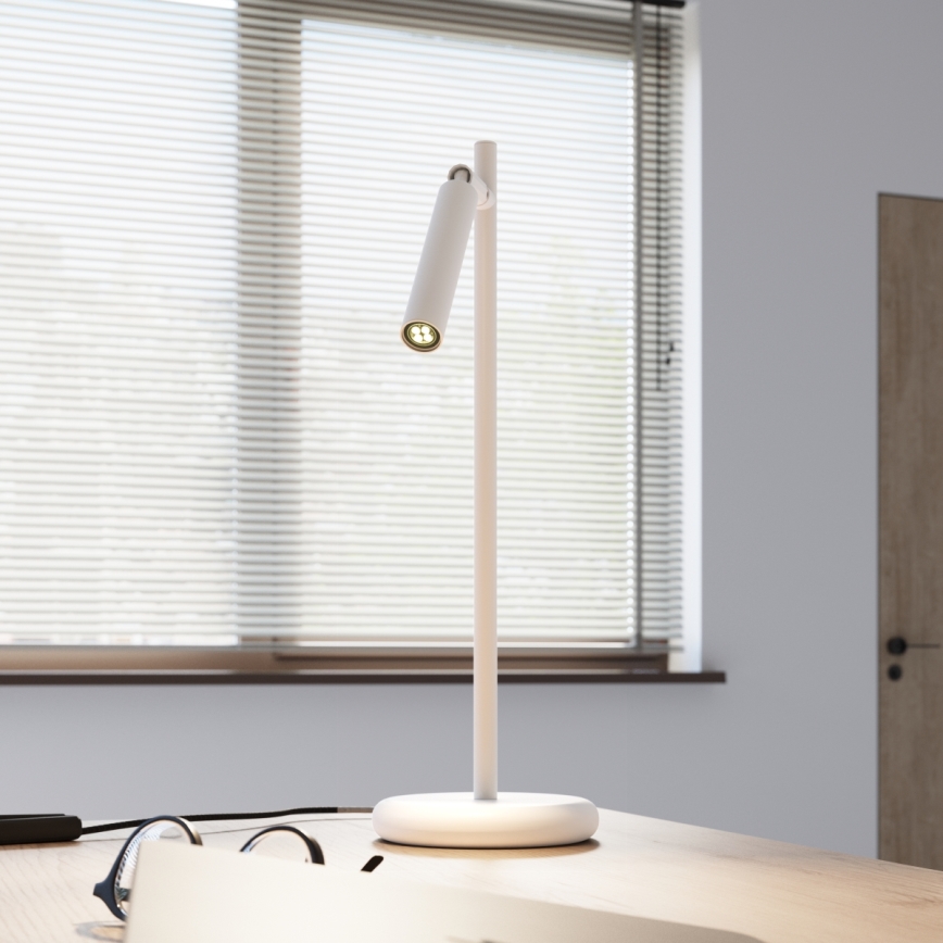 Stolna lampa PASTELO 1xG9/8W/230V bijela