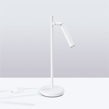 Stolna lampa PASTELO 1xG9/8W/230V bijela