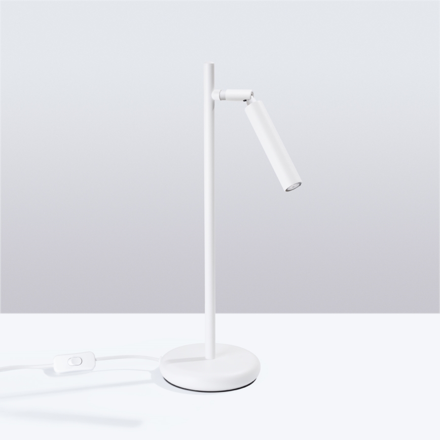 Stolna lampa PASTELO 1xG9/8W/230V bijela