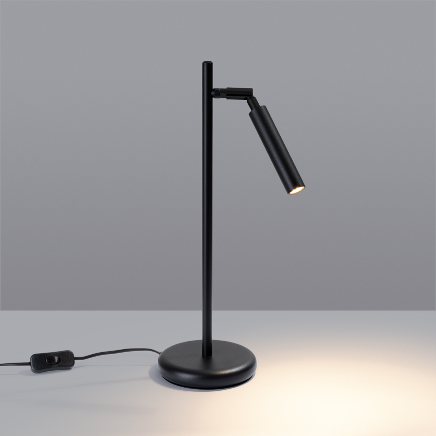 Stolna lampa PASTELO 1xG9/8W/230V crna