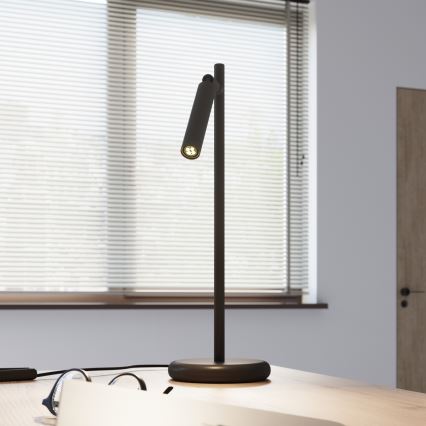 Stolna lampa PASTELO 1xG9/8W/230V crna
