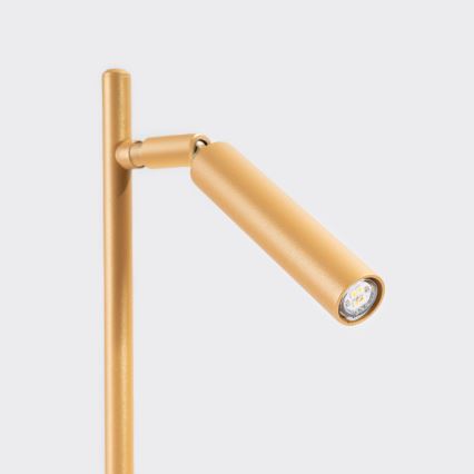 Stolna lampa PASTELO 1xG9/8W/230V zlatna