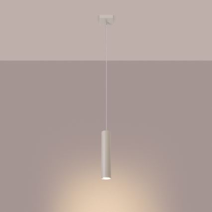 Luster na sajli LAGOS 1xGU10/10W/230V krem