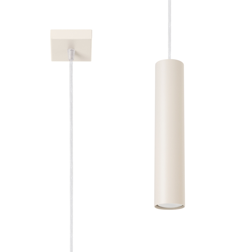Luster na sajli LAGOS 1xGU10/10W/230V krem