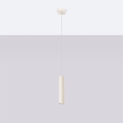 Luster na sajli LAGOS 1xGU10/10W/230V krem
