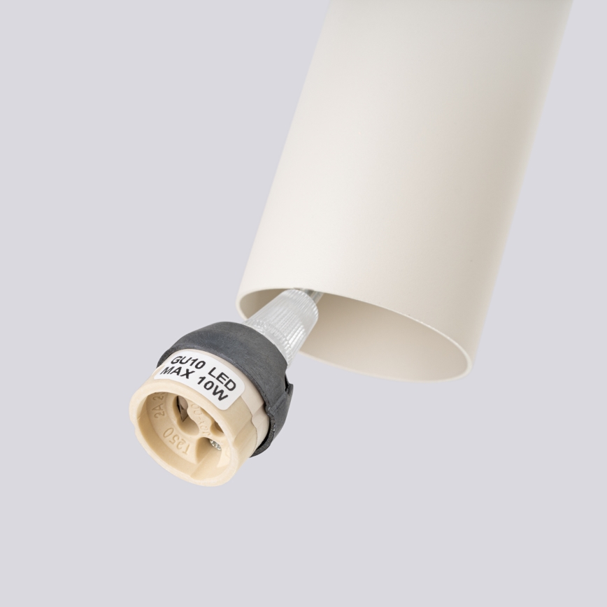 Luster na sajli LAGOS 2xGU10/10W/230V krem