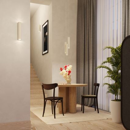 Luster na sajli LAGOS 3xGU10/10W/230V krem