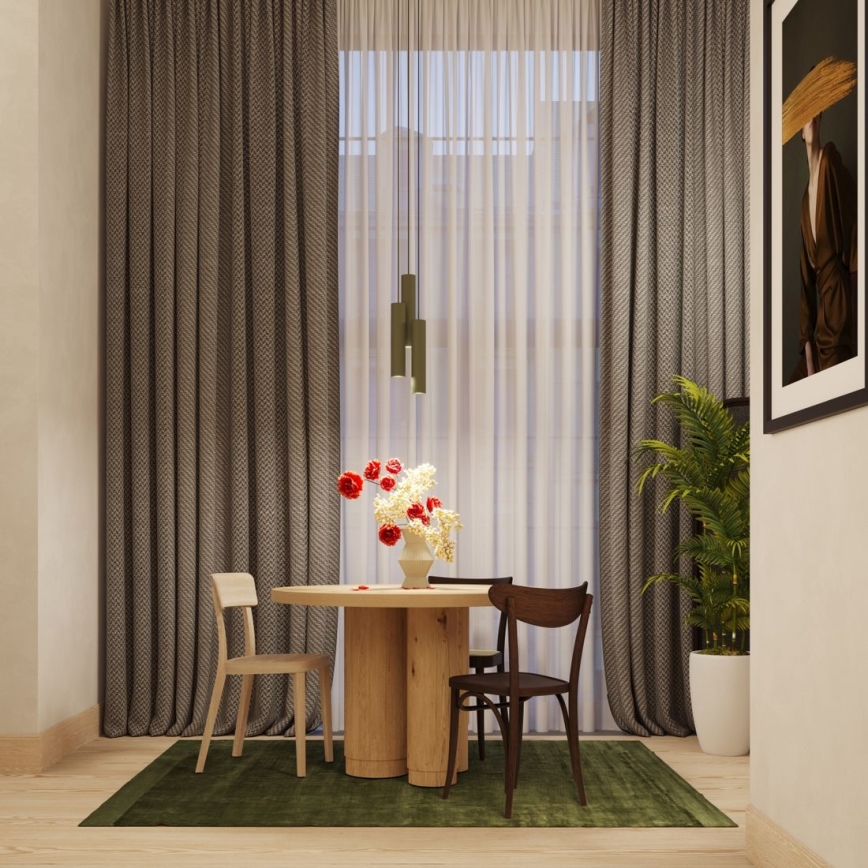 Luster na sajli LAGOS 1xGU10/10W/230V zelena