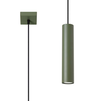 Luster na sajli LAGOS 1xGU10/10W/230V zelena