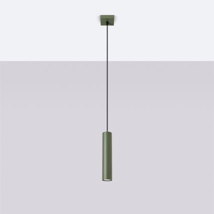 Luster na sajli LAGOS 1xGU10/10W/230V zelena