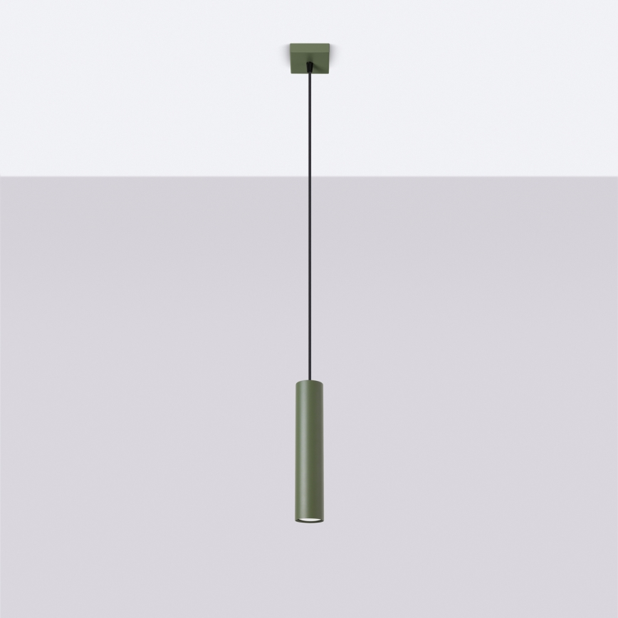 Luster na sajli LAGOS 1xGU10/10W/230V zelena