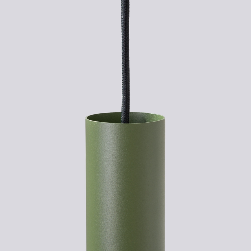 Luster na sajli LAGOS 2xGU10/10W/230V zelena