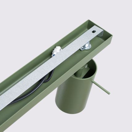 Reflektorska svjetiljka RING 4xGU10/10W/230V zelena