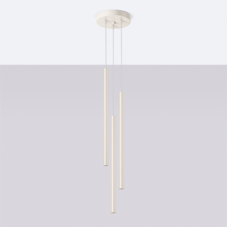 Luster na sajli PASTELO 3xG9/8W/230V krem