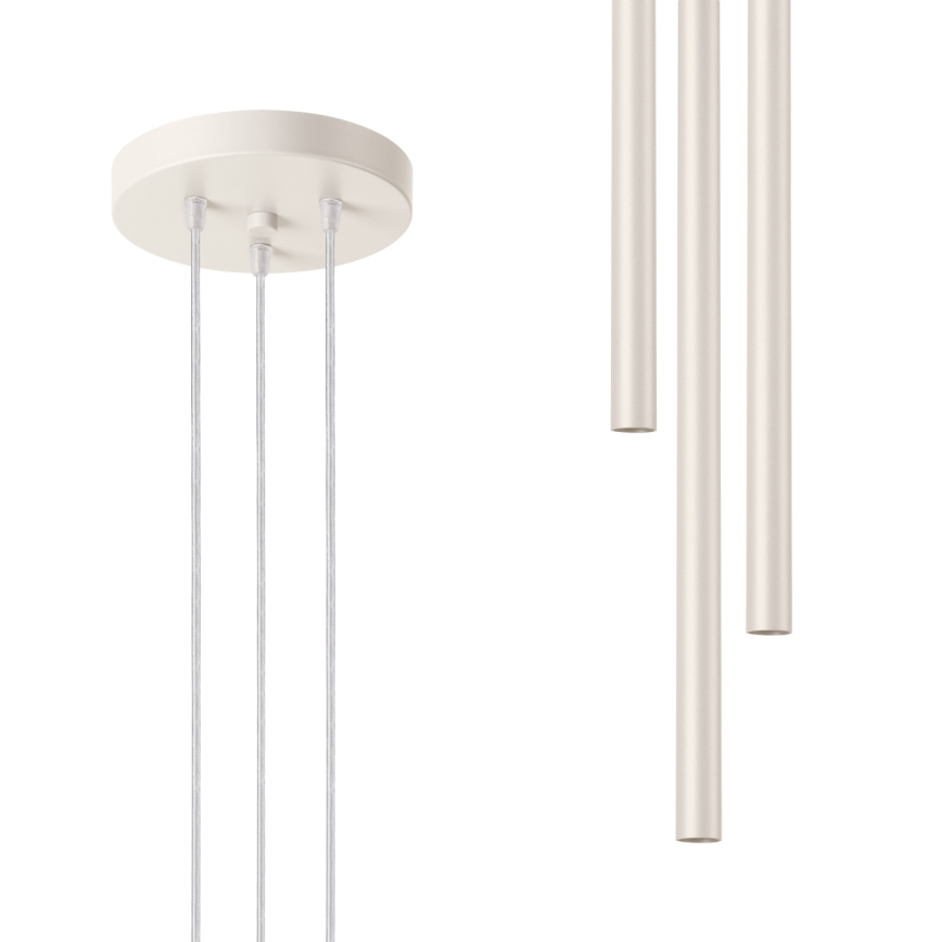 Luster na sajli PASTELO 3xG9/8W/230V krem