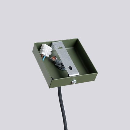Luster na sajli PASTELO 1xG9/8W/230V zelena