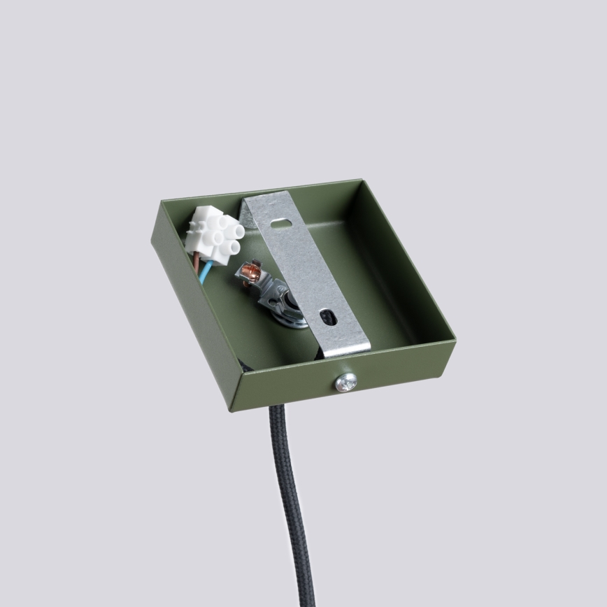 Luster na sajli PASTELO 1xG9/8W/230V zelena