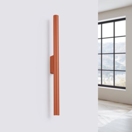 Zidna svjetiljka PASTELO 2xG9/8W/230V crvena
