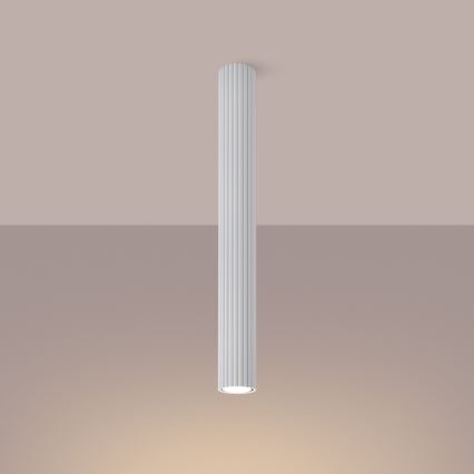 Reflektorska svjetiljka KARBON 1xGU10/10W/230V 60 cm bijela