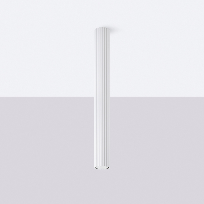 Reflektorska svjetiljka KARBON 1xGU10/10W/230V 60 cm bijela