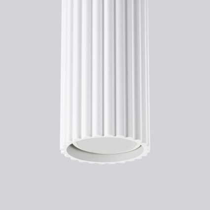 Luster na sajli KARBON 1xGU10/10W/230V bijela