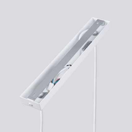 Luster na sajli KARBON 2xGU10/10W/230V bijela