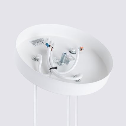 Luster na sajli KARBON 3xGU10/10W/230V bijela