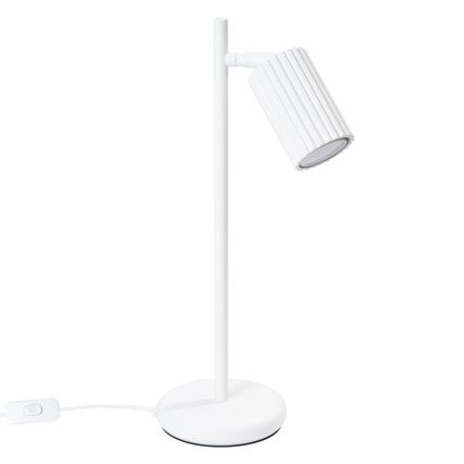 Stolna lampa KARBON 1xGU10/10W/230V bijela