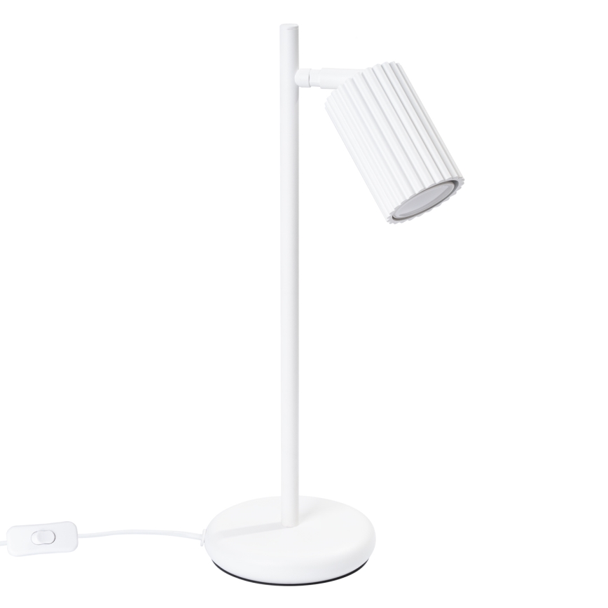 Stolna lampa KARBON 1xGU10/10W/230V bijela