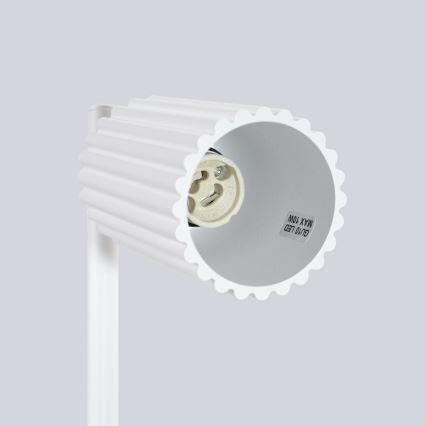 Stolna lampa KARBON 1xGU10/10W/230V bijela