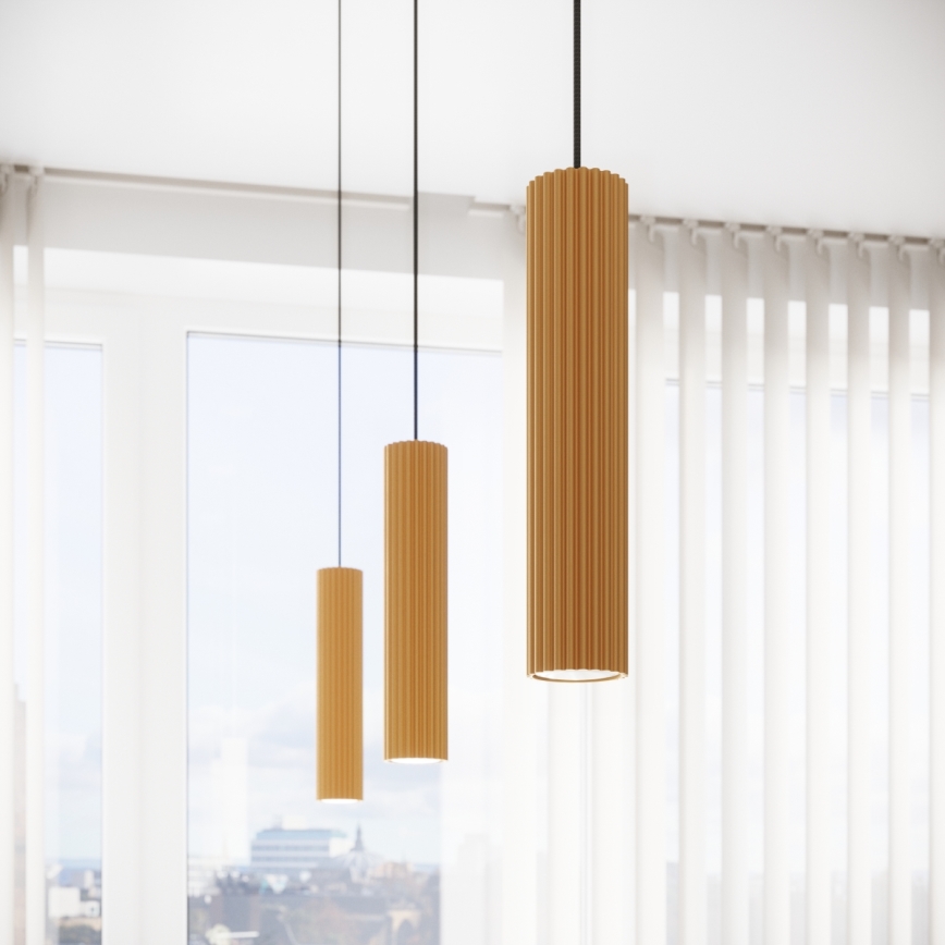 Luster na sajli KARBON 1xGU10/10W/230V zlatna