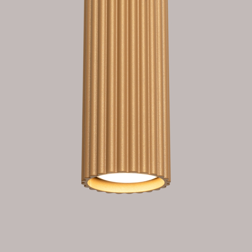 Luster na sajli KARBON 1xGU10/10W/230V zlatna