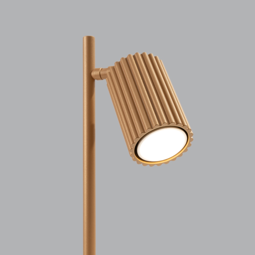 Stolna lampa KARBON 1xGU10/10W/230V zlatna