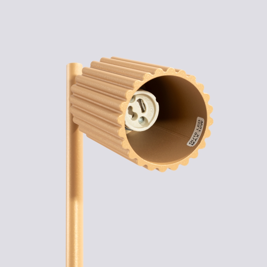 Stolna lampa KARBON 1xGU10/10W/230V zlatna
