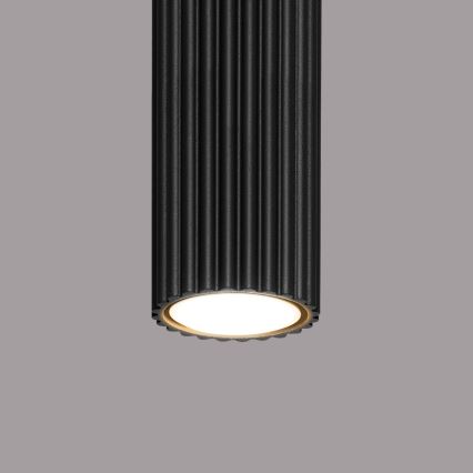 Reflektorska svjetiljka KARBON 1xGU10/10W/230V 20 cm crna
