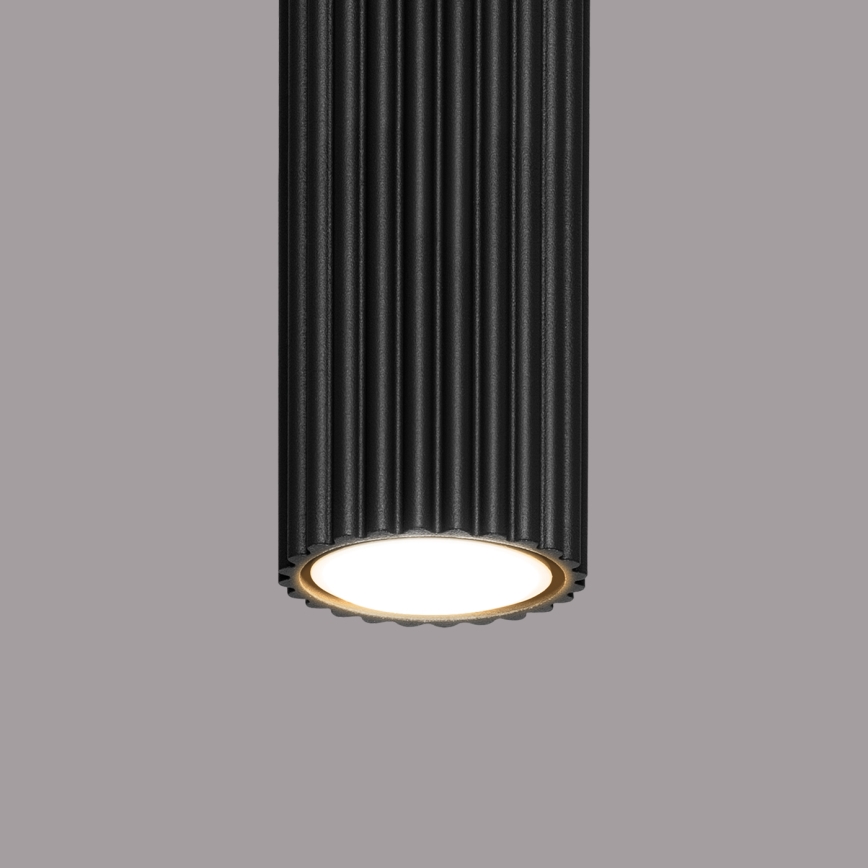 Reflektorska svjetiljka KARBON 1xGU10/10W/230V 20 cm crna