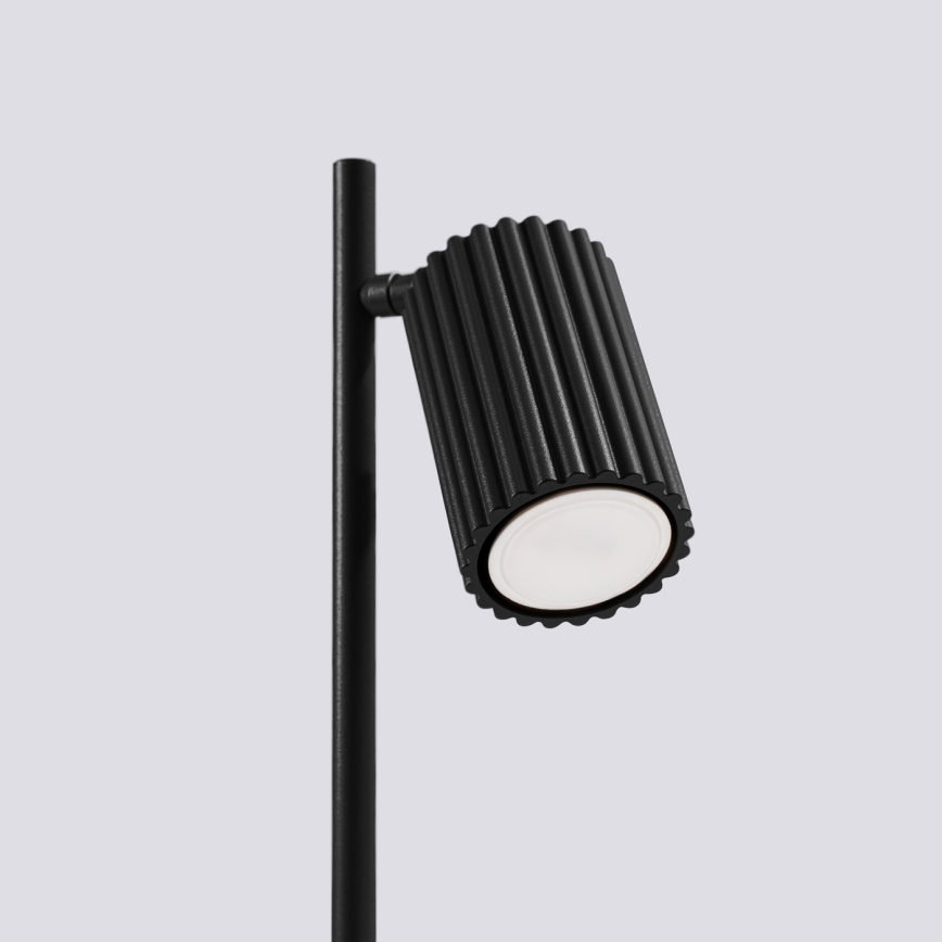 Stolna lampa KARBON 1xGU10/10W/230V crna