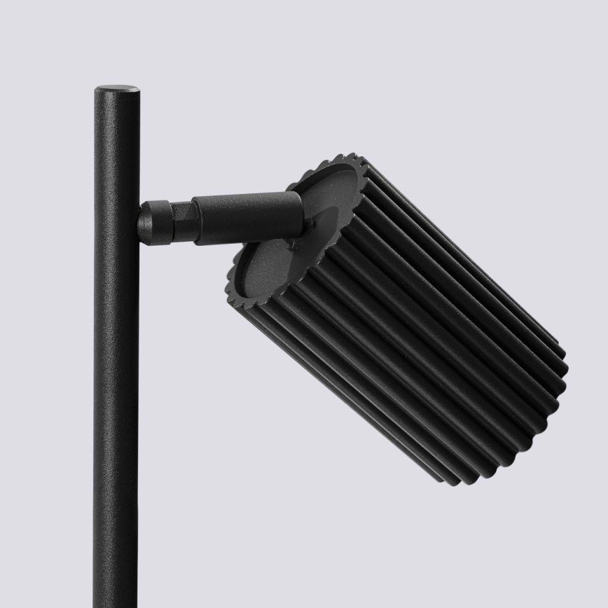 Stolna lampa KARBON 1xGU10/10W/230V crna