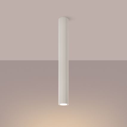 Reflektorska svjetiljka KARBON 1xGU10/10W/230V 60 cm krem