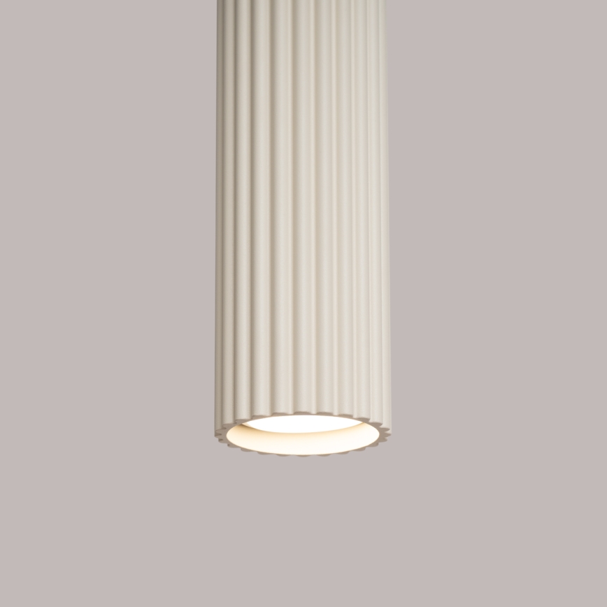 Luster na sajli KARBON 1xGU10/10W/230V krem