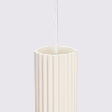 Luster na sajli KARBON 1xGU10/10W/230V krem