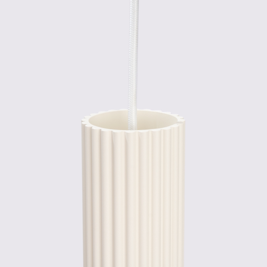 Luster na sajli KARBON 1xGU10/10W/230V krem